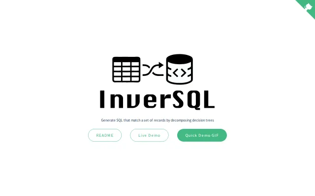 Creating SQL queries with decision trees