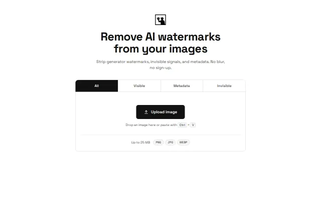 Declank – Remove AI Watermarks from Images