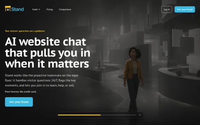 Website chat for product discovery instead of support