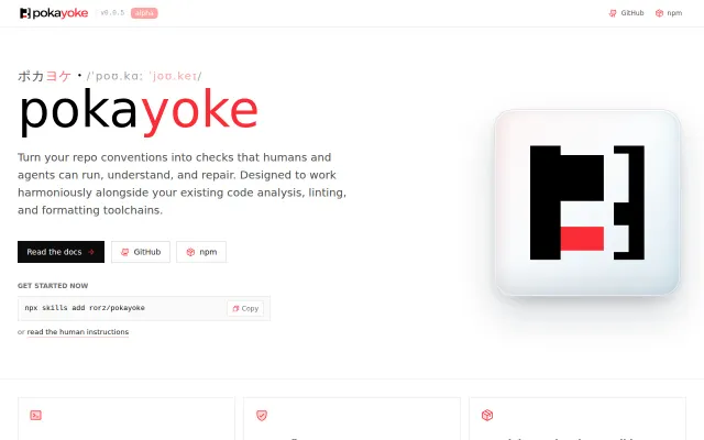 Pokayoke – deterministic guardrails for agentic coding