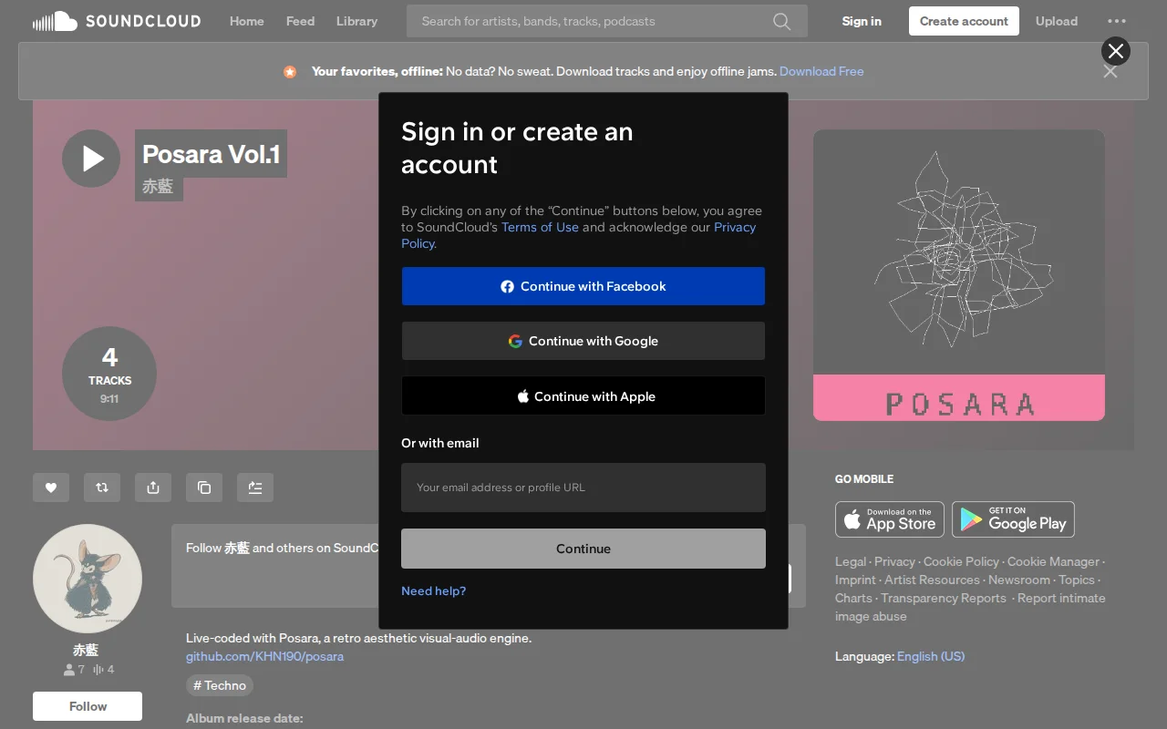 Live Code Techno with Posara, Visual-Audio Engine I Made