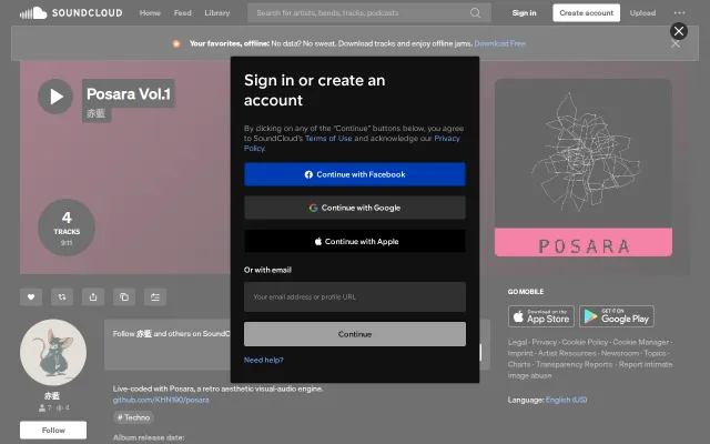 Live Code Techno with Posara, Visual-Audio Engine I Made