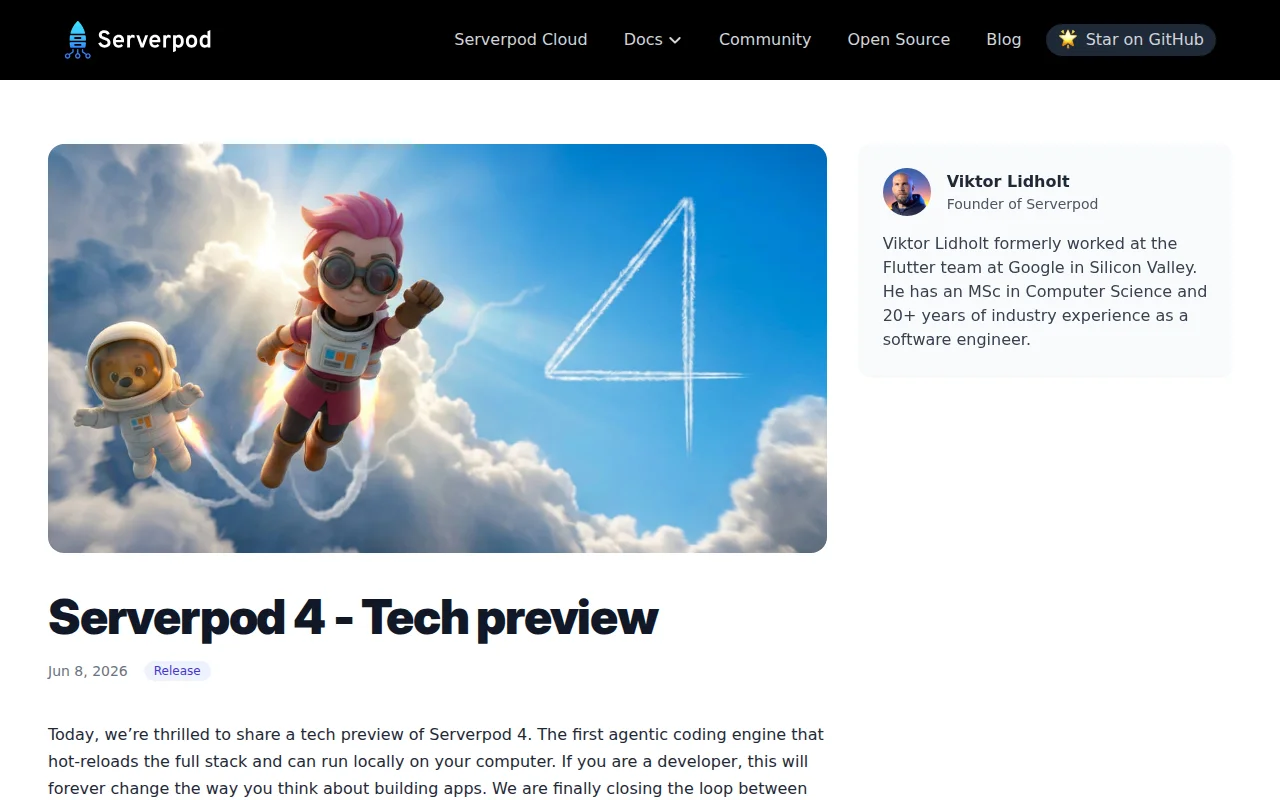 The first agentic coding engine that hot-reloads the full stack