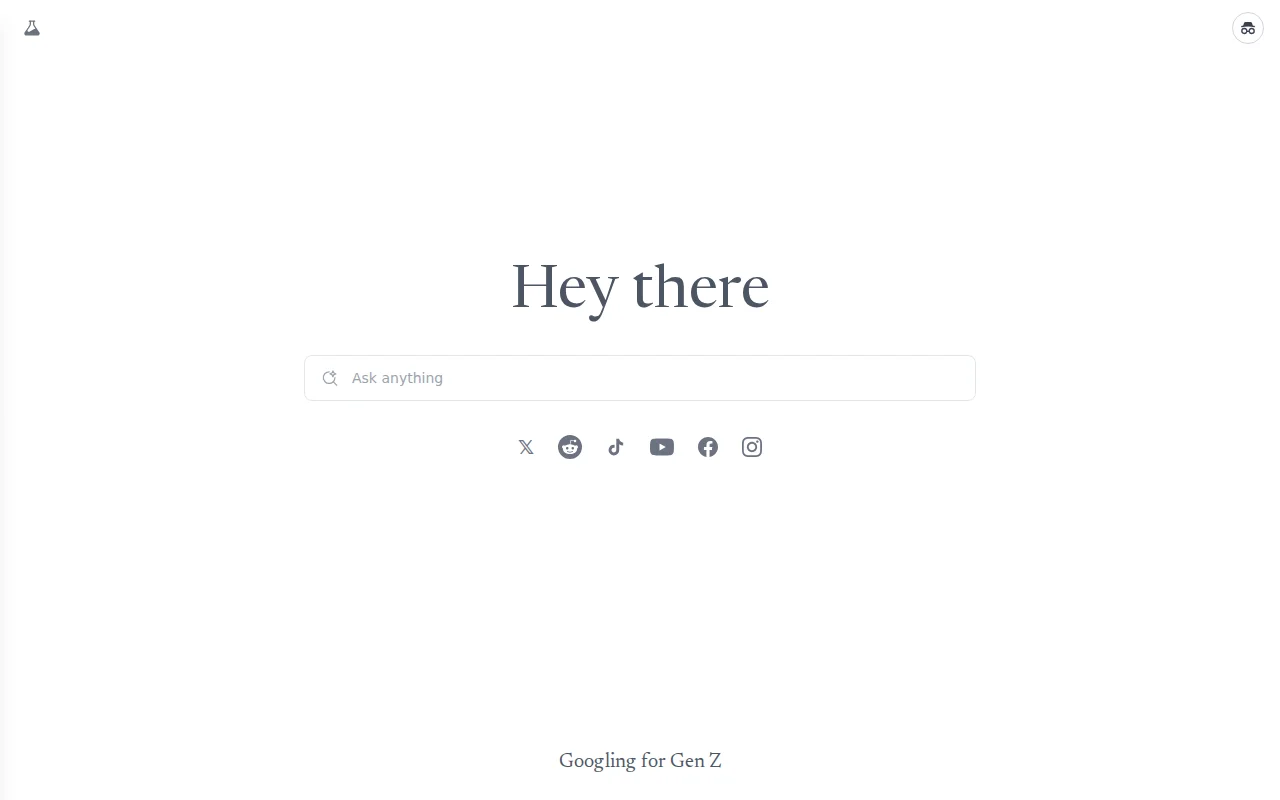 I built a social-first search(X, Reddit, TikTok) cause Google is boring