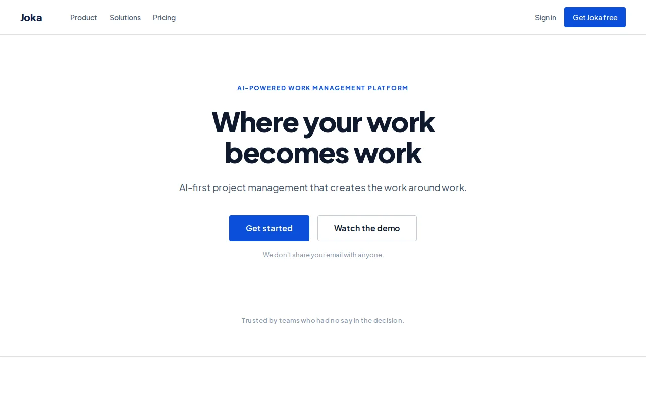 Joka.work – AI-native ticketmaxxing to replace Jira in the agentic era