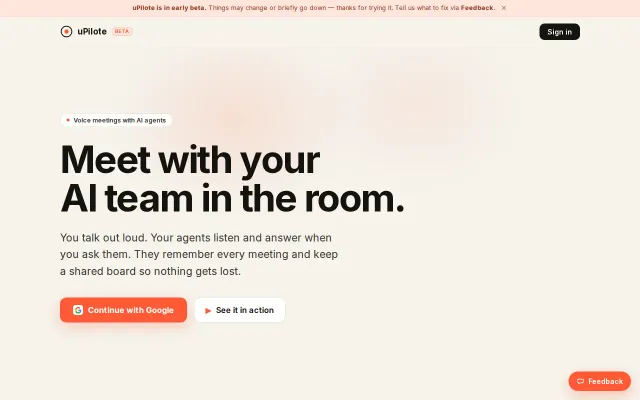 AI agents join meetings with memory, calendar, and tasks