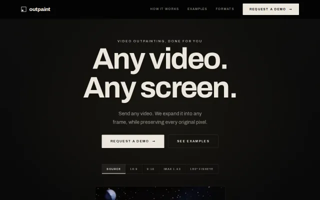 outpaint.com fit any video to any screen