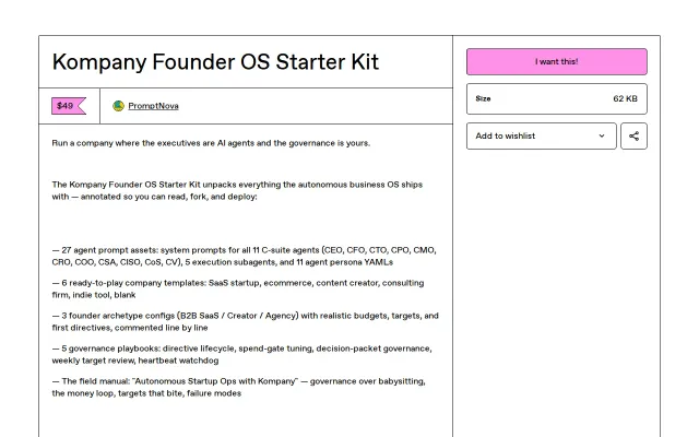 I let an AI C-suite run my company – starter kit from the inside