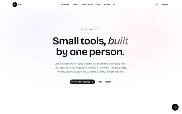 I built 19 micro-SaaS tools as a solo developer