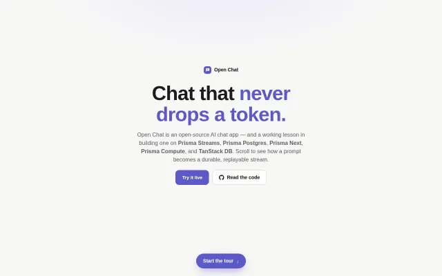 AI Chat App on Durable Streams and Tanstack DB