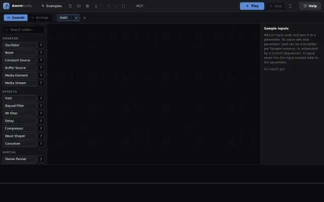 I built a WebAudio editor that coding agents can drive