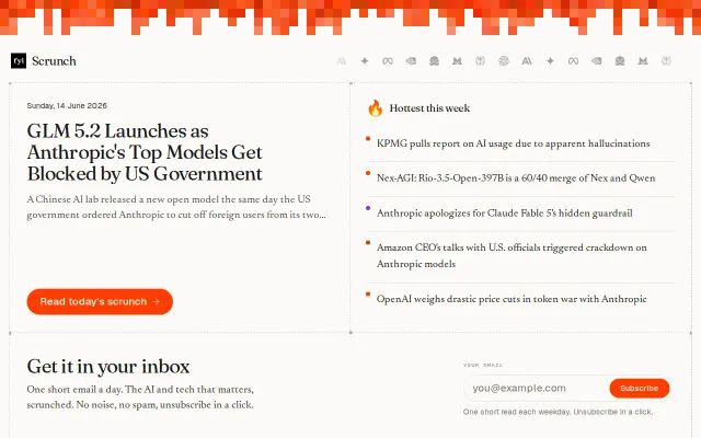 I crunched the day's tech news into a 3-minute read