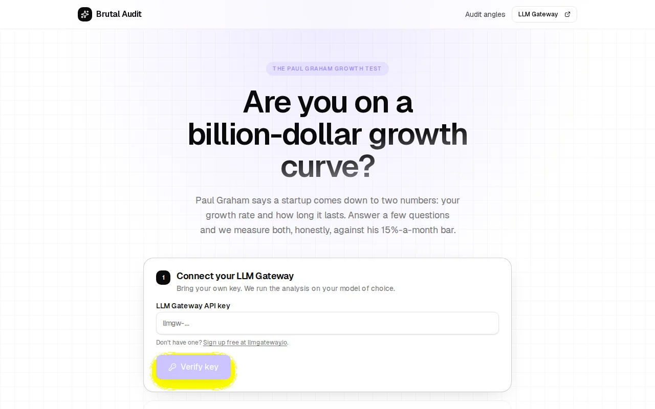 Grade your growth rate using Paul Graham's two-number math