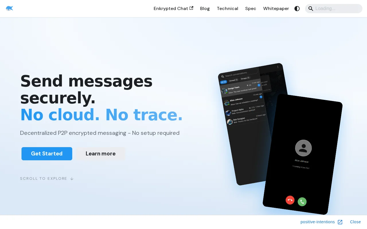 WhatsApp Clone, but Decentralized with P2P Messaging