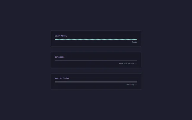 In Browser semantic wallpaper search over 16k+ wallpapers