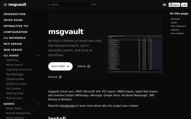 Memento – Self-hosted agentic search and LLM wiki over your email