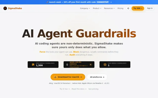 A policy gate that runs before your AI coding agent's tool calls