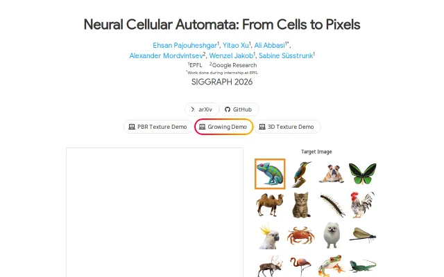 High-Res Neural Cellular Automata