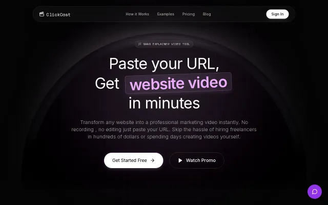 I built a tool which turns any website into promo video in minutes