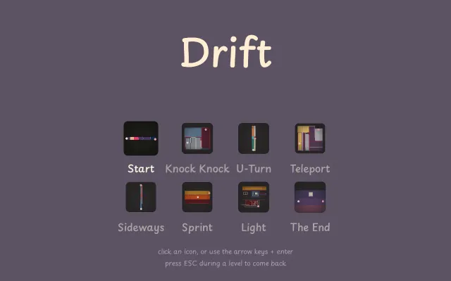 A calm browser based physics game