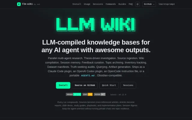 10x better performance from the Coding Harnesses with LLM-wiki