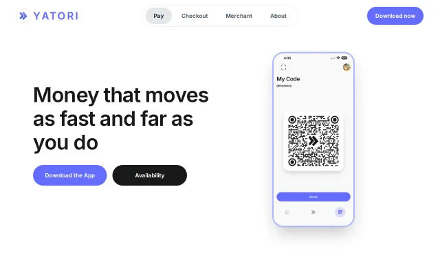 I made a stablecoin app that works with checkout QR codes