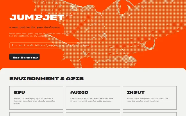 Jumpjet – a WASM runtime for game developers