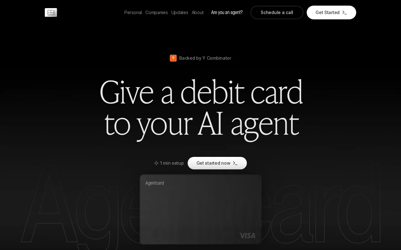 Agentcard – virtual cards for AI agents, now with DoorDash checkout