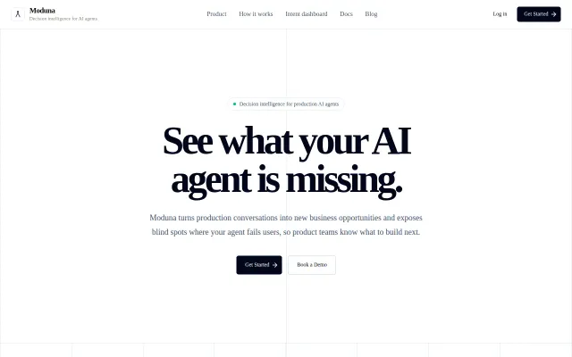 Moduna –- Mixpanel for AI Agents