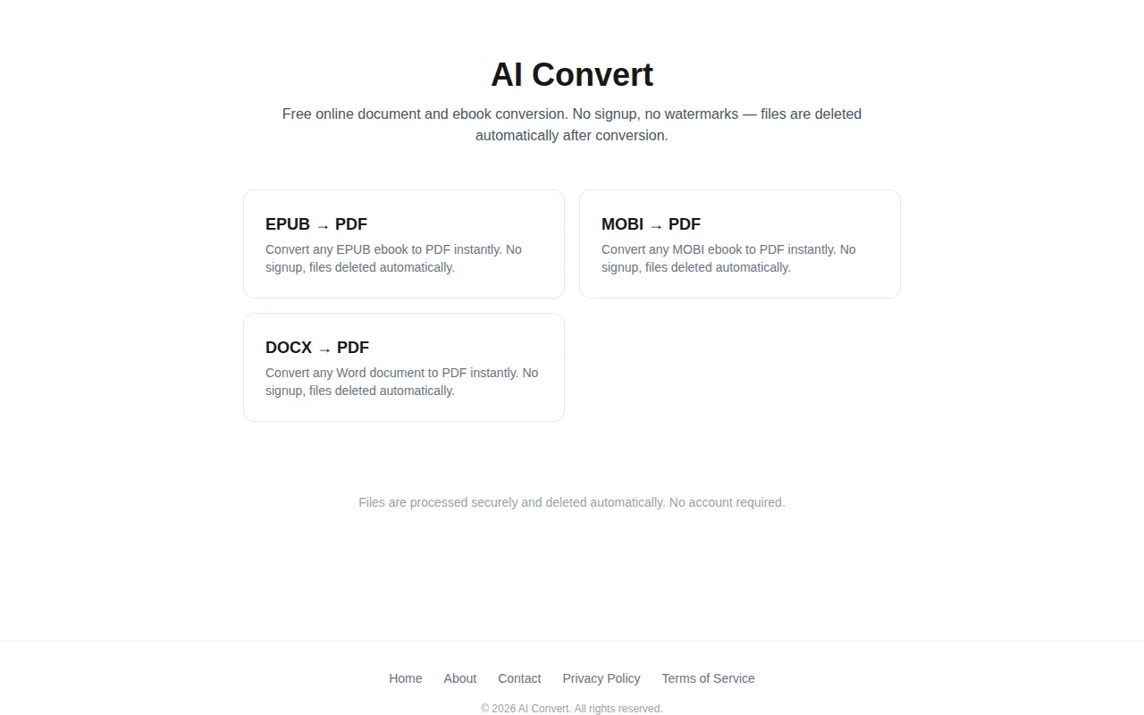 AI Convert – built from my Android phone, no laptop