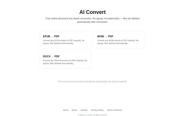 AI Convert – built from my Android phone, no laptop