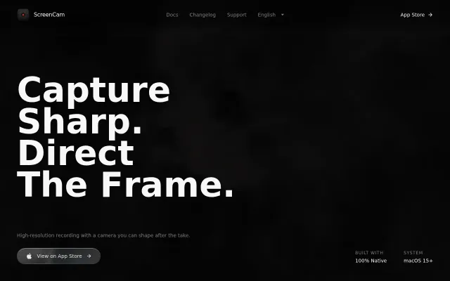 ScreenCam – create polished product demos on Mac
