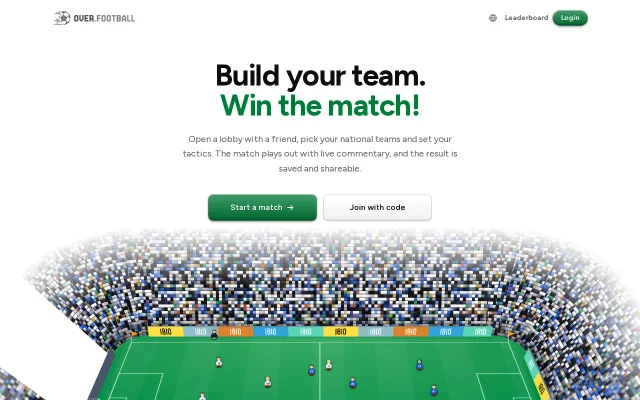 A Football Manager Game