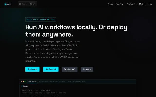 Kdeps – A New CLI Coding Agent That Runs on Open Weight Models